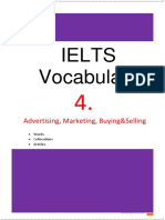 Ielts Vocabulary 4 Advertising Marketing