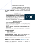 Convocatoria Estudiante Auxiliar Encuestador