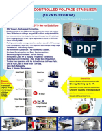 GEESYS Servo Controlled Voltage Stabilizer
