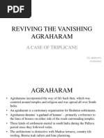 Reviving The Vanishing Agraharam