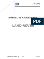 T-Code - Land Rover - SP PDF