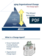 Role of Change Agent and Leadership
