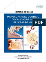 Manual Calidad Pruebas VIH PDF