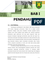 BAB 1 Penyusunan Masterplan Drainase Kab. Tabalong - PENDAHULUAN