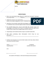 Surat Pernyataan TANPA PENDAMPING PDF
