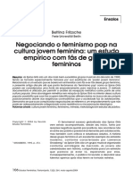 Negociando o Feminismo Pop Na Cultura Jovem Feminina-um Estudo Empírico Com Fãs de Grupos Femininos