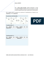 Teorema de Kennelly y transformación de impedancias y admitancias