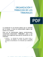 Organización y Atribucion de Los Tribunales