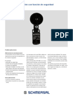 Interruptor de Posicion Con Funcion de Seguridad Z T 236 PDF