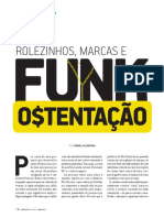 Rolezinho, Marcas e Funk Ostentação PDF