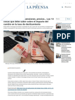 Salarios, Empresas, Pensiones, Precios... Las 12 Cosas Que Debe Saber Sobre El Impacto Del Cambio en La Tasa de Deslizamiento PDF