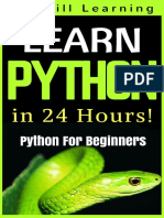Python Programming For Beginners - Learn Python Programming in 24 Hours PDF