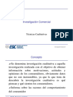 Investigación Comercial. Técnicas Cualitativas (ESIC) PDF
