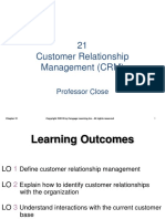 Chapter 21 Customer Relationship Management CRM