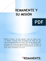 El Remanente y Su Mision