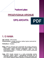 Poslovni Plan - Matija Herceg