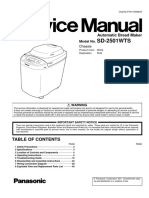 Panasonic SD 2501wts PDF