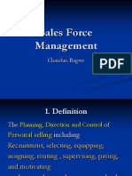 Sales Force Management 2 - Sales Management