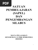 Download Sapel Dan Rpp Modul Seni Budaya x Smk Semester 1 2010-2011 by siwisusilo SN43870990 doc pdf