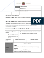 Science Lesson Plan Butterfly 3