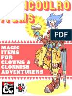 Magicoulro Items Magic Items For Clowns and Clonnish Adventurers PDF