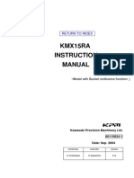 KMX15RA Section 11 Service Info PDF