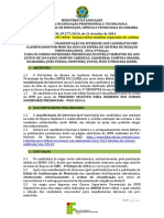 EDITAL nº 277-2014_Manifestação de Interesse_1ª CHAMADA LISTA DE ESPERA_SiSU 2014.2 (Retificado em 23_07_2014).pdf