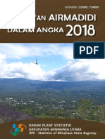 Kecamatan Airmadidi Dalam Angka 2018