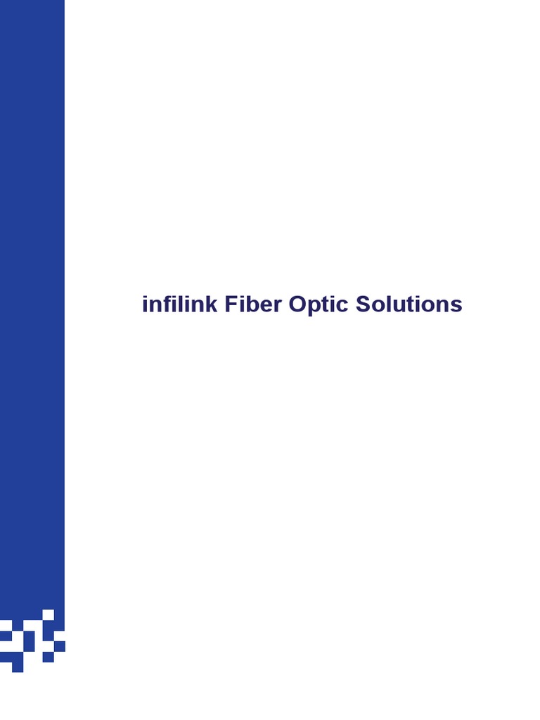 Fiber Optic Solution | PDF | Optical Fiber | Telecommunications ...