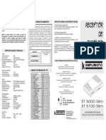 Manual - Receptor Et5000l