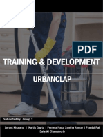 UrbanClap Training and Development