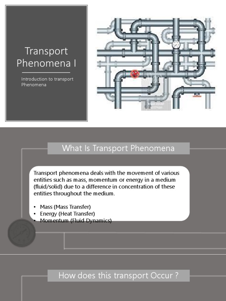 Introduction to Transport Phenomena | PDF | Technology & Engineering