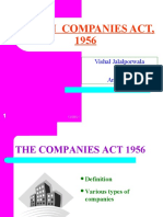 Indian Companies Act, 1956: Vishal Jalalporwala & Ankit Jain