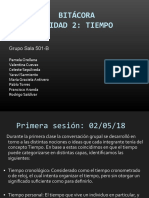 Bitacora Tiempo PDF
