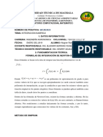 Integración numérica con el método de Simpson en Phyton