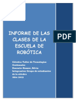 Taller de La Escuela de Robótica 1