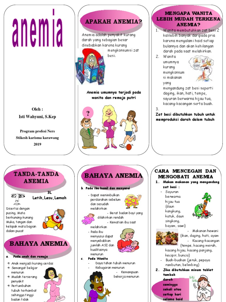 Leaflet Anemia | PDF