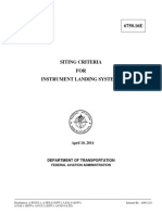 FAA Order on Siting Criteria for Instrument Landing Systems