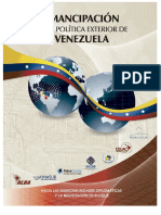 Emancipación Politica Exterior de Venezuela PDF