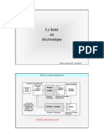 Le Bruit en Electronique PDF