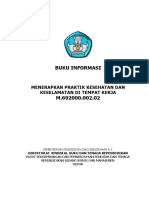 Buku Informasi Menerapkan Praktik Kesehatan Dan Keselamatan Di Tempat Kerja