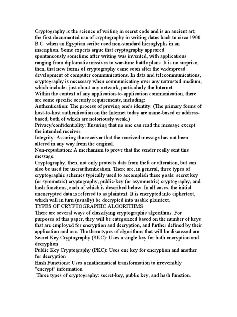 Asymmetric encryption picture