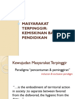 Masyarakat Terpinggir