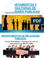 DEPARTAMENTOS Y CONSULTORAS DE RELACIONES PUBLICAS Expo2