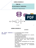 Tema Viii Acidos Sulfonicos y Derivados PDF