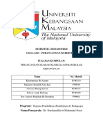 Perancangan Sejarah Kurikulum Prasekolah Kebangsaan