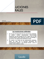 Resoluciones Arbitrales PDF