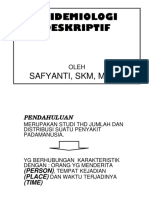 EPIDEMIOLOGI DESKRIPTIF