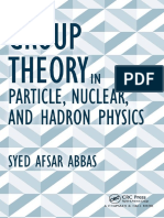 Group Theory For Particles and Nuclear Physics