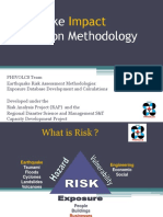 REDAS Earthquake Risk Assessment Steps